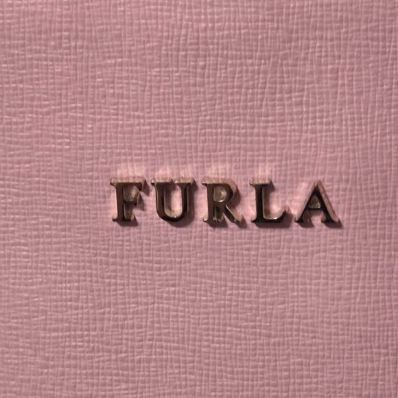 FURLA Tote, Pink- EUC - Picture 5 of 11